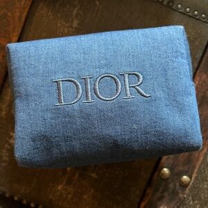 Christian Dior perfume make up pouch